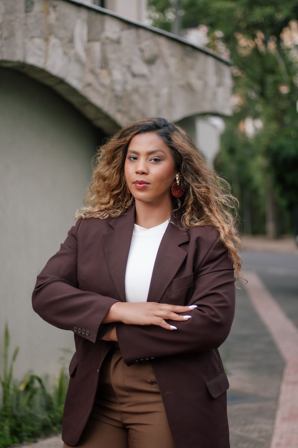 Beatriz Vieira, advogada criminalista e antidiscriminatória, em retrato profissional